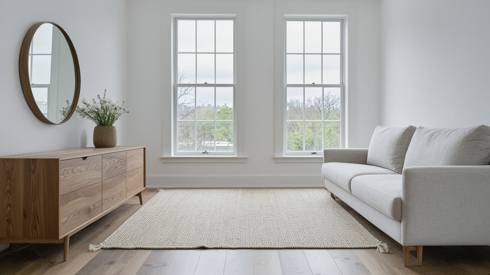 A relisted property photographed fresh in daylight